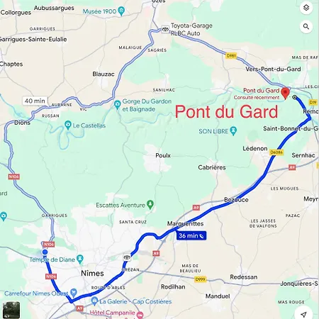 Ferienhaus Mazet Proche Golf